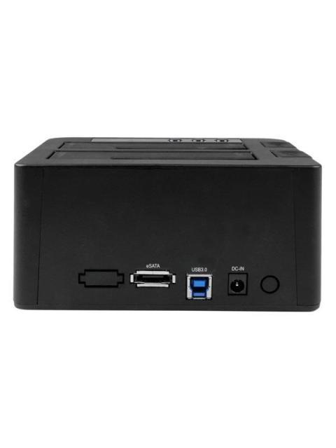 STARTECH  DOCK USB 3.0 Y ESATA COPIADORA PARA 2 DISCOS DUROS 2.5-3.5
