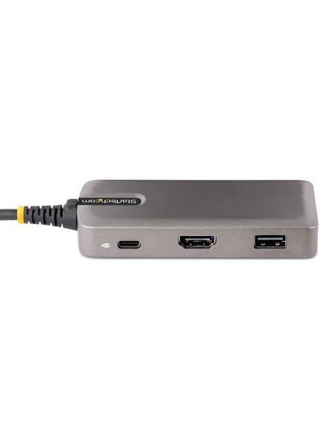 STARTECH  DOCKING STATION 104B-USBC-MULTIPORT USB 3.2 C 1X USB 3.2 2X USB 2.0 1X HDMI GRIS