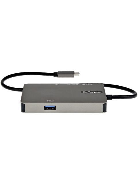 STARTECH  DOCKING STATION DKT30CHVPD2 USB-C 2X USB-A 3.0 1X USB-C 3.0 1X HDMI 1X RJ-45 NEGRO-GRIS