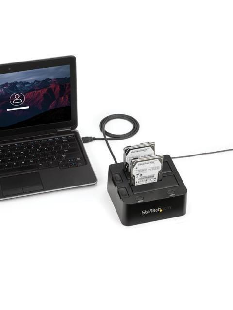 DOCKING STATION USB 3.0 UASP 2 BAHIAS HDD O SSD SDOCK2U VC