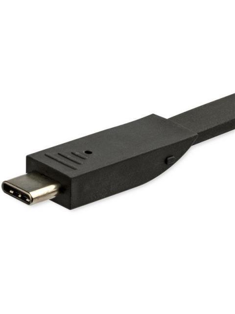 STARTECH  DOCKING STATION USB-C 3X USB A 3.0 1X HDMI 1X VGA NEGRO