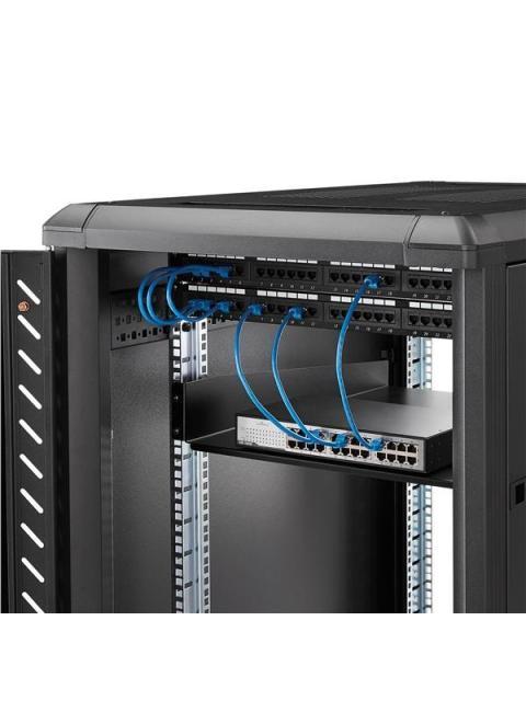 STARTECH  ESTANTE PARA RACK DE PROFUNDIDAD FIJA DE 2U 22 MAX. 22KGS