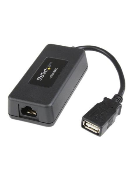 STARTECH  EXTENSOR USB 1.1 POR CABLE CAT5-CAT6 ETHERNET 1 PUERTO 40 METROS