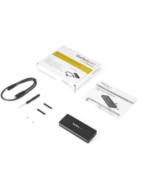 STARTECH  GABINETE DE DISCO DURO M2E1BRU31C M.2 NVME USB 3.2 NEGRO