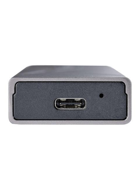 STARTECH  GABINETE DE DISCO DURO M.2 USB-C PLATA