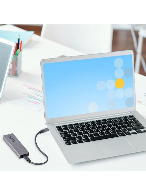 STARTECH  GABINETE DE DISCO DURO M.2 USB-C PLATA