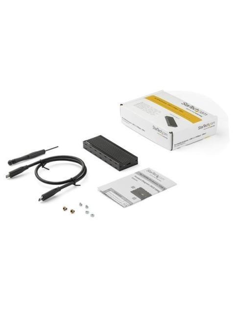 STARTECH  GABINETE PARA SSD M2E1BMU31C M.2 USB-C 3.2 NEGRO