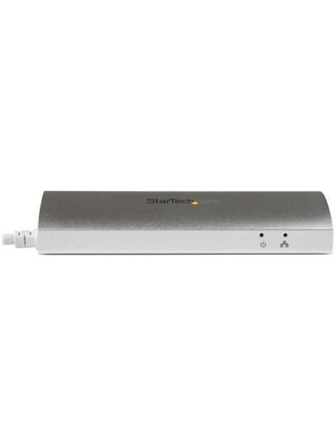 STARTECH  HUB CONCENTRADOR DE 3 PUERTOS USB A 3.0 CON ADAPTADOR DE RED ETHERNET GIGABIT