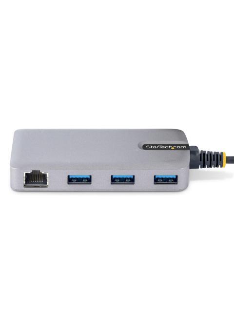 STARTECH  HUB USB 3.0 - 3X USB 3.0 X1 RJ-45 5000 MBIT-S GRIS