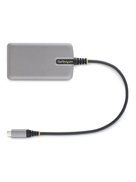 STARTECH  HUB USB C - 3X USB 3.0 X1 RJ-45 5000 MBIT-S GRIS