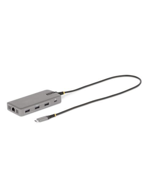 STARTECH  HUB USB-C MACHO 2X HDMI 2X DISPLAYPORT 3X USB-A 1X USB-C 1X RJ-45 GRIS