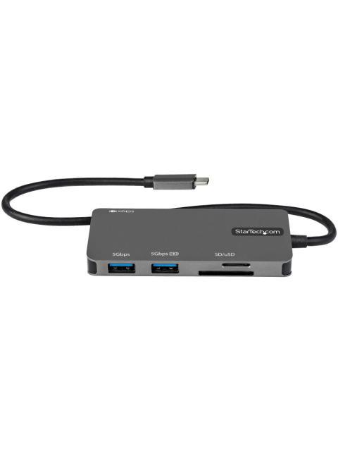 STARTECH  HUB USB-C MACHO - 2X USB-A-1X HDMI-1X USB-C HEMBRA 5 GBIT-S NEGRO