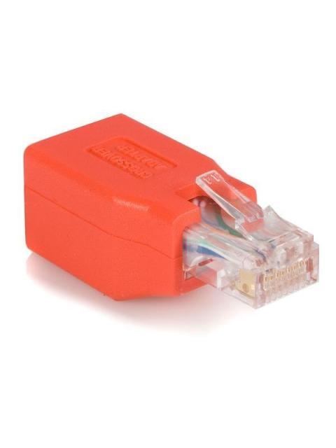 STARTECH  JACK CATEGORIA 6 - CROSSOVER ETHERNET ROJO