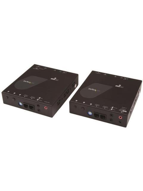 STARTECH  JUEGO DE EXTENSOR HDMI 4K CON SOPORTE PARA MOSAICO DE VIDEO NEGRO