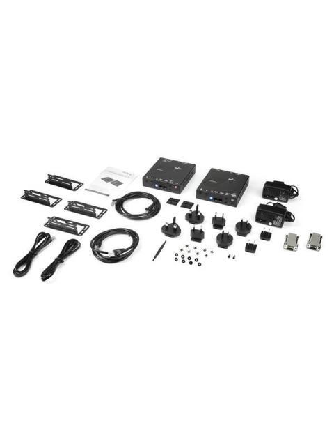 STARTECH  JUEGO DE EXTENSOR HDMI 4K CON SOPORTE PARA MOSAICO DE VIDEO NEGRO