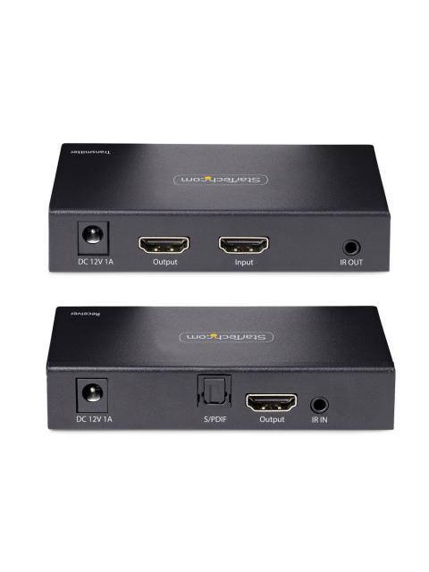 STARTECH  KIT EXTENSOR HDMI CAT5-6 HASTA 70 METROS NEGRO