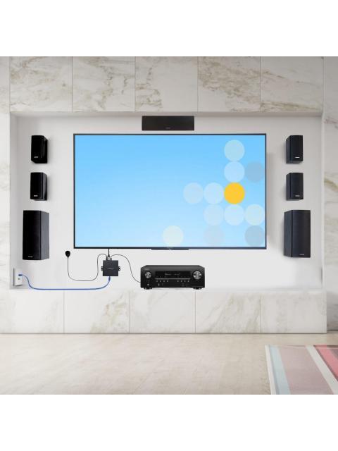 STARTECH  KIT EXTENSOR HDMI CAT5-6 HASTA 70 METROS NEGRO