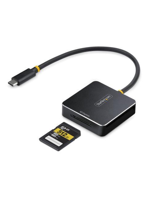 STARTECH  LECTOR DE MEMORIA 1B-USB-C-SDE-ADAPTER MS-MICROSD-MMC-SD USB-C 3.2 10 GBIT-S