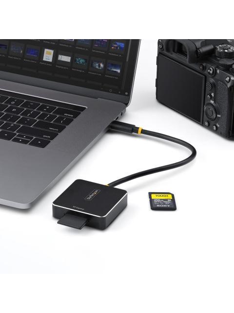 STARTECH  LECTOR DE MEMORIA 1B-USB-C-SDE-ADAPTER MS-MICROSD-MMC-SD USB-C 3.2 10 GBIT-S