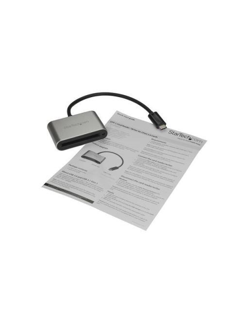 LECTOR DE MEMORIAS FLASH STARTECH CFASTRWU3C EXTERNO USB-C PLATA
