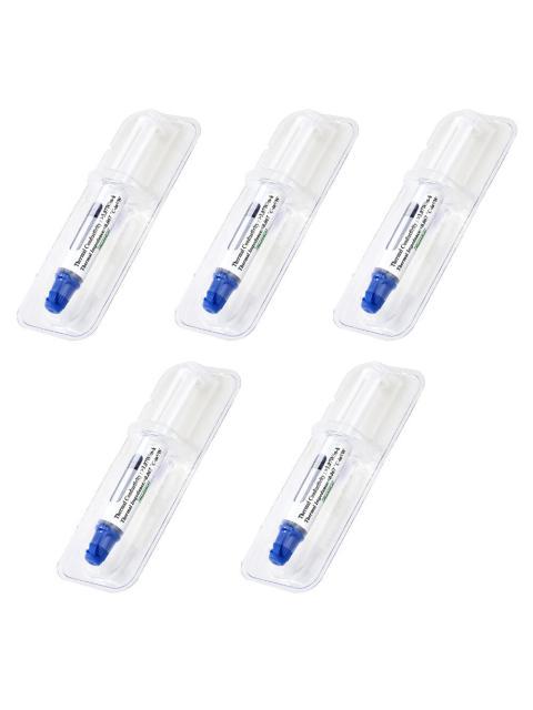 STARTECH  PASTA TERMICA SILV5-THERMAL-PASTE 30 - 180°C 1.5 GRAMOS 5 PIEZAS