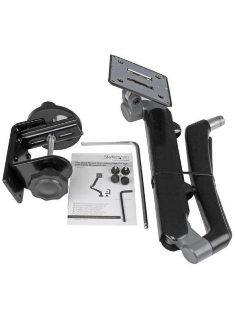 STARTECH  SOPORTE CON BRAZO ARTICULADO Y DISENO DE PERFIL DELGADO PARA MONITOR 12 - 26 NEGRO
