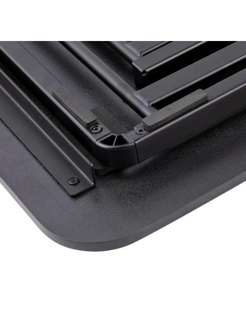 STARTECH  SOPORTE CONVERTIDOR DE PIE Y SENTADO PARA LAPTOP HASTA 8KG NEGRO