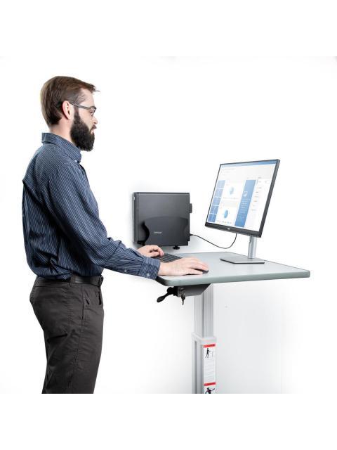 STARTECH  SOPORTE DE PARED PARA GABINETE HASTA 18KG 5 - 20CM NEGRO