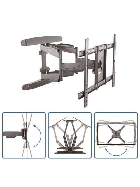 STARTECH  SOPORTE DE PARED PARA PANTALLAS 32 - 70 HASTA 45KG NEGRO