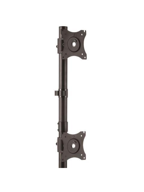 STARTECH SOPORTE P. 2 MONITORES VERTICAL 27MAX 20KG NEGRO ARMBARDUOV