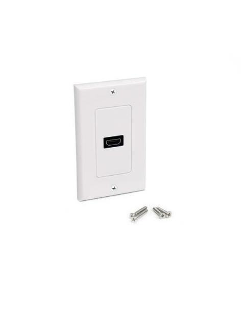 STARTECH  PLACA DE PARED HDMI HEMBRA DE 1 PUERTO BLANCO