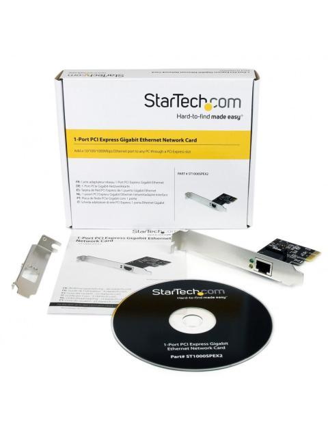 STARTECH  TARJETA DE RED ST1000SPEX2 ALAMBRICO 1000 MBIT-S PCI EXPRESS 1X RJ-45