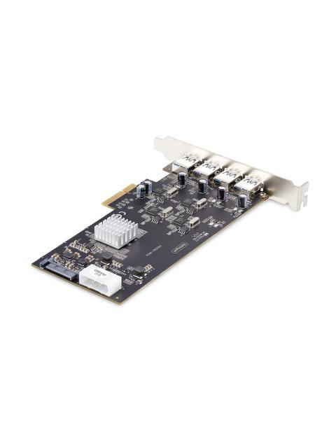 STARTECH  TARJETA PCI EXPRESS DE 4 PUERTOS USB 3.0 SATA 5 GBIT-S