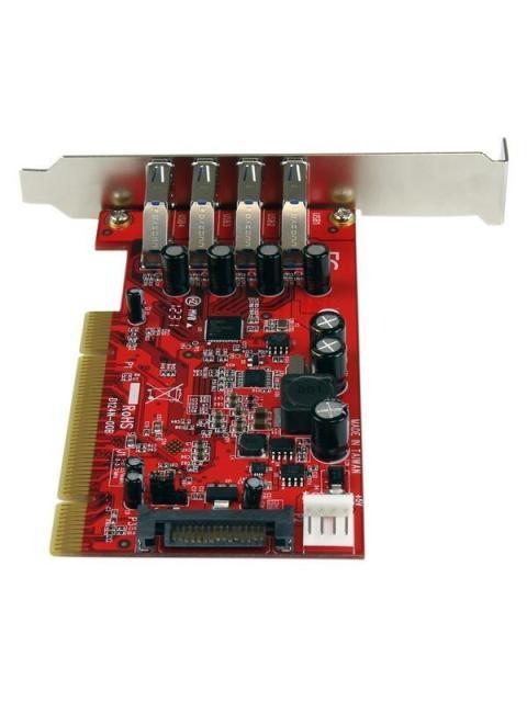 STARTECH  TARJETA PCI PCIUSB3S4 ALAMBRICO 4X USB 3.0