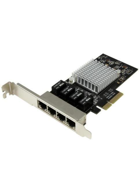 STARTECH  TARJETA DE RED PCI EXPRESS ETHERNET GIGABIT CON 4 PUERTOS RJ-45 CHIPSET INTEL I350