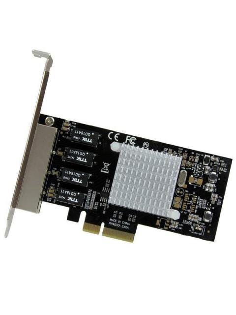 STARTECH  TARJETA DE RED PCI EXPRESS ETHERNET GIGABIT CON 4 PUERTOS RJ-45 CHIPSET INTEL I350