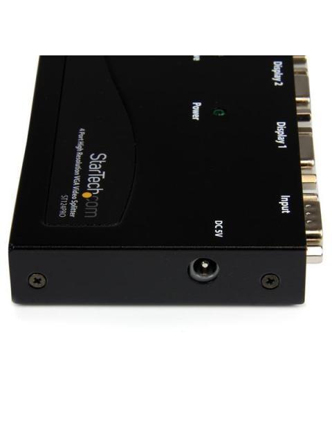 STARTECH  VIDEO SPLITTER ST124PRO 4 PUERTOS VGA