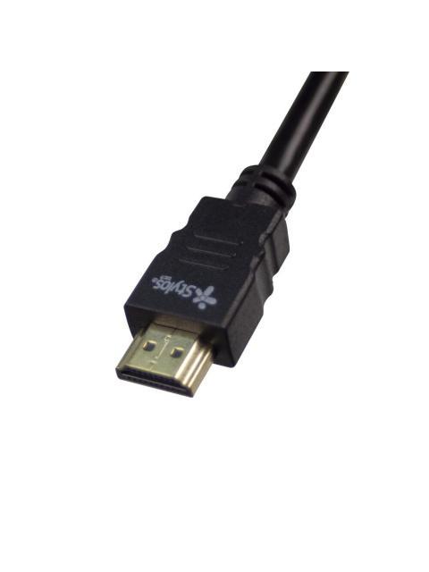 STYLOS CABLE HDMI MACHO - HDMI MACHO 10 METROS NEGRO