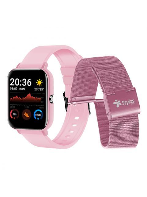 STYLOS SMARTWATCH SW2 BLUETOOTH ANDROID-IOS ROSA
