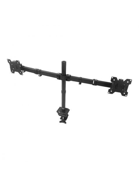 STYLOS SOPORTE DE ESCRITORIO PARA 2 MONITORES 13 - 32 MAX. 8KG NEGRO - ¡COMPRA Y RECIBE $50 DE SALDO DE REGALO EN TU PROXIMA COMPRA!