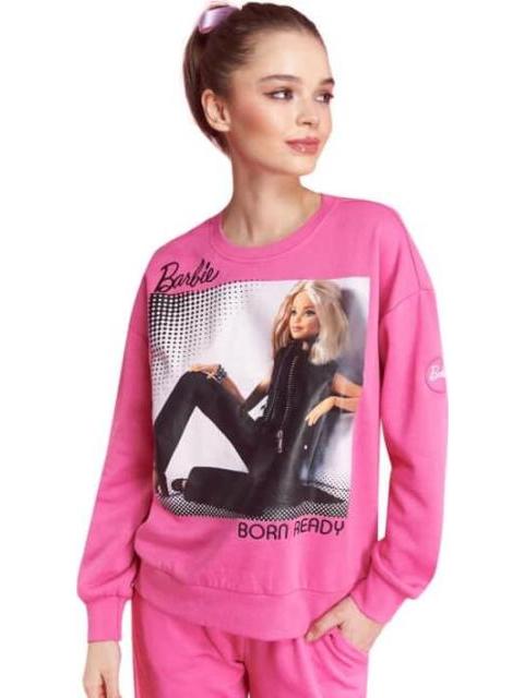 SUDADERA BARBIE ROSA BARBIE