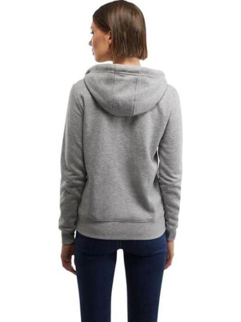 SUDADERA CON CAPUCHA GRIS LOVE TO LOUNGE