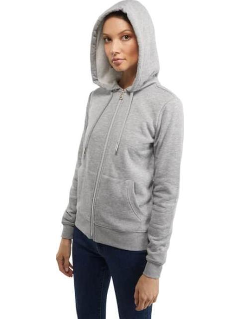 SUDADERA CON CAPUCHA GRIS LOVE TO LOUNGE