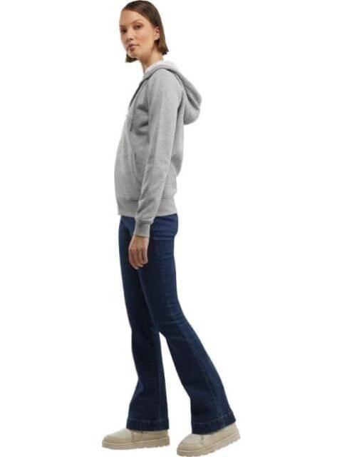 SUDADERA CON CAPUCHA GRIS LOVE TO LOUNGE