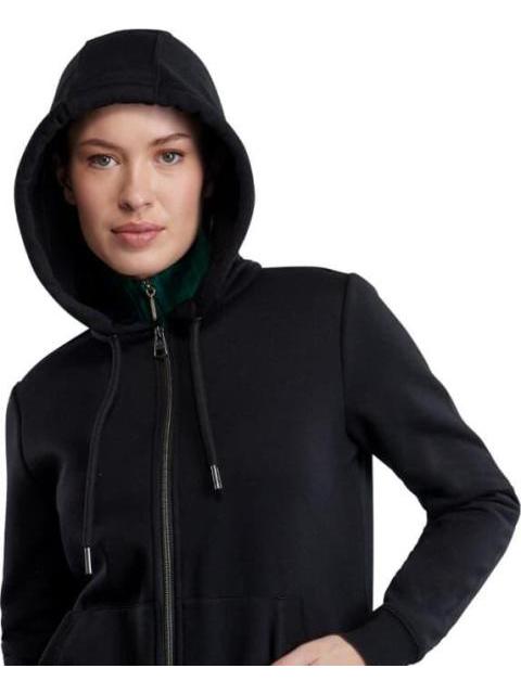 SUDADERA CON CAPUCHA NEGRO LOVE TO LOUNGE