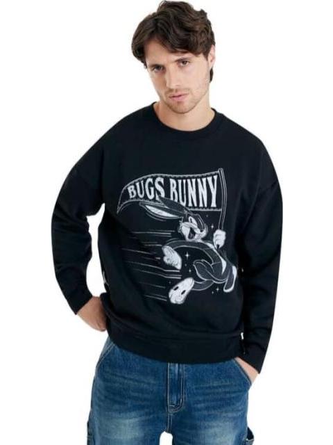 SUDADERA BUGS BUNNY NEGRO LOONEY TUNES