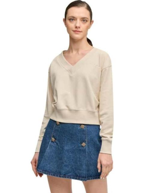 SUDADERA CASUAL BEIGE LOVE TO LOUNGE