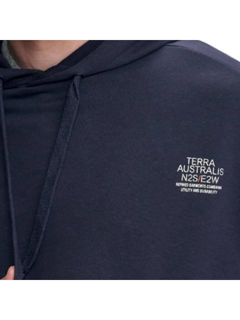 SUDADERA CERRADA CON CAPUCHA AZUL MARINO NEXT CO