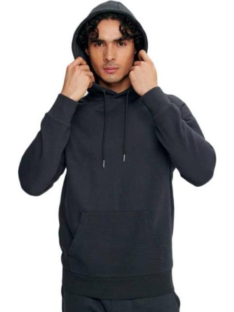 SUDADERA CERRADA CON CAPUCHA GRIS HARD SODA