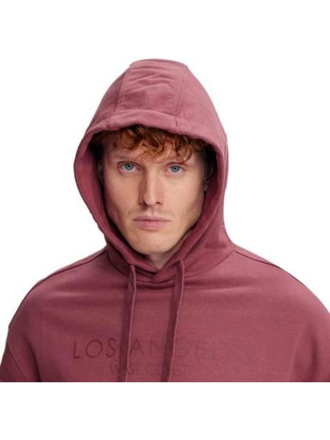 SUDADERA CERRADA CON CAPUCHA ROSA NEXT CO